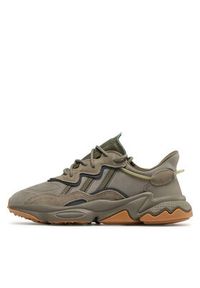 Adidas - adidas Sneakersy Ozweego EE6461 Zielony. Kolor: zielony. Materiał: zamsz, skóra #5
