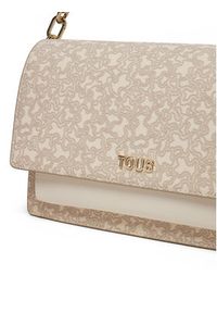 Tous - TOUS Torebka Kaos Mini Lines Audree 2002183301 Beżowy. Kolor: beżowy. Materiał: skórzane #2