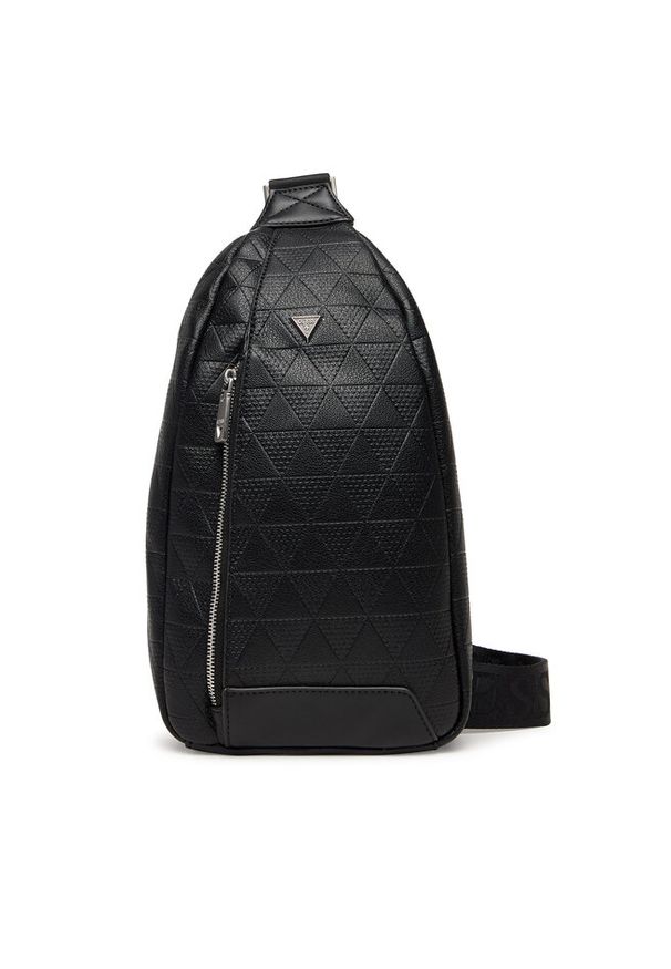 Saszetka Guess. Kolor: czarny