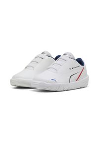 Puma - Sneakersy dla małych dzieci BMW M Motorsport Drift Cat 11 PUMA White. Okazja: na co dzień. Kolor: biały, wielokolorowy, beżowy
