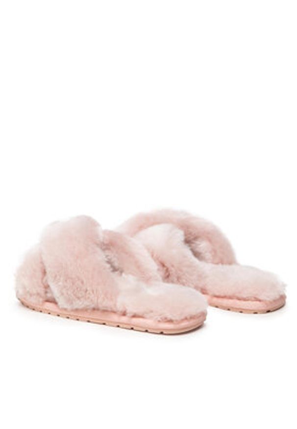EMU Australia Kapcie Mayberry Frost W12013 Różowy. Kolor: różowy. Materiał: skóra