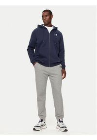 Under Armour Bluza Essential 1373881 Granatowy Regular Fit. Kolor: niebieski. Materiał: bawełna #3