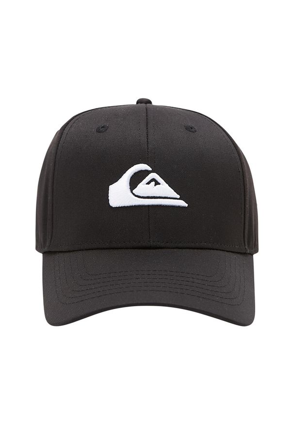Quiksilver - Czapka Snapback dla Chłopcy DECADES Czarny. Kolor: brązowy, zielony, wielokolorowy. Materiał: tkanina, poliester, bawełna