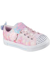 skechers - Adidasy Skechers Twinkle Sparks - Und, Dzieci. Kolor: różowy. Materiał: materiał, syntetyk