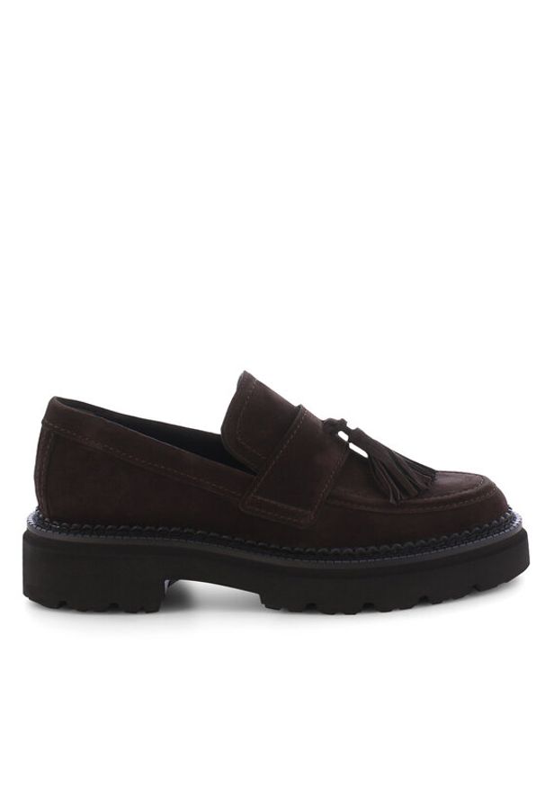 KENNEL&SCHMENGER - Kennel & Schmenger Loafersy Jacy 61-38200.258 Brązowy. Kolor: brązowy. Materiał: zamsz, skóra