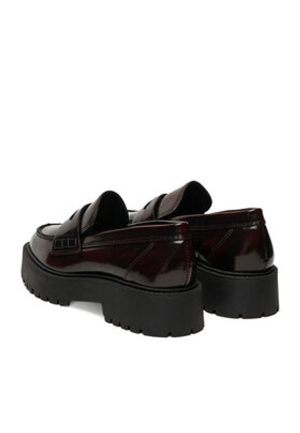 Gino Rossi Loafersy C-CARRIE1 Bordowy. Kolor: czerwony. Materiał: skóra