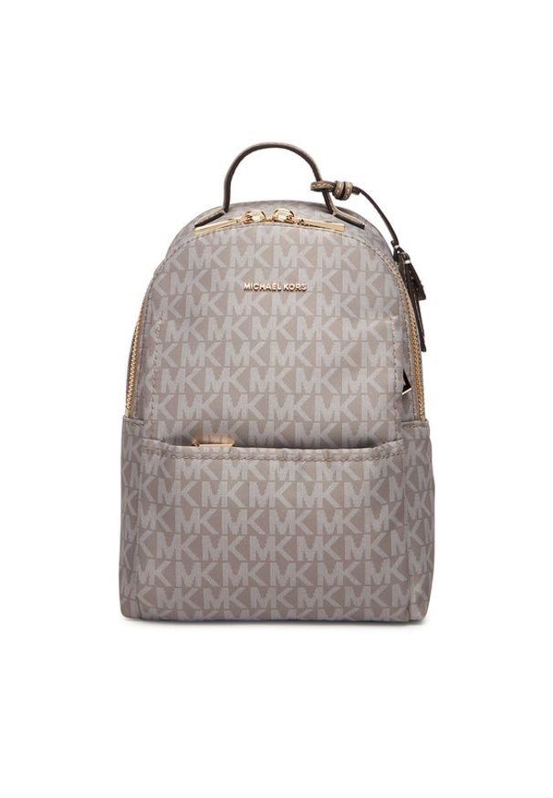 MICHAEL Michael Kors Plecak 30T5G3XB1U Beżowy. Kolor: beżowy. Materiał: skóra