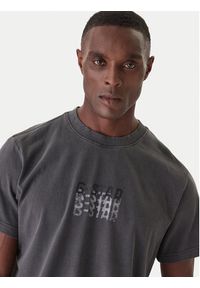 G-Star RAW - G-Star Raw T-Shirt Multi Logo D26049-C756 Niebieski Loose Fit. Kolor: niebieski. Materiał: bawełna #5