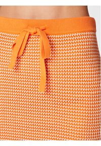 Seafolly Spódnica midi Sunray 54910-KN Pomarańczowy Regular Fit. Kolor: pomarańczowy. Materiał: bawełna #3