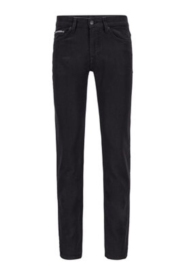 BOSS - Boss Spodnie materiałowe Delaware3-1-20+ 50435156 Czarny Slim Fit. Kolor: czarny. Materiał: bawełna