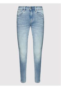 G-Star RAW - G-Star Raw Jeansy 3301 D05175-8968-8436 Niebieski Skinny Fit. Kolor: niebieski