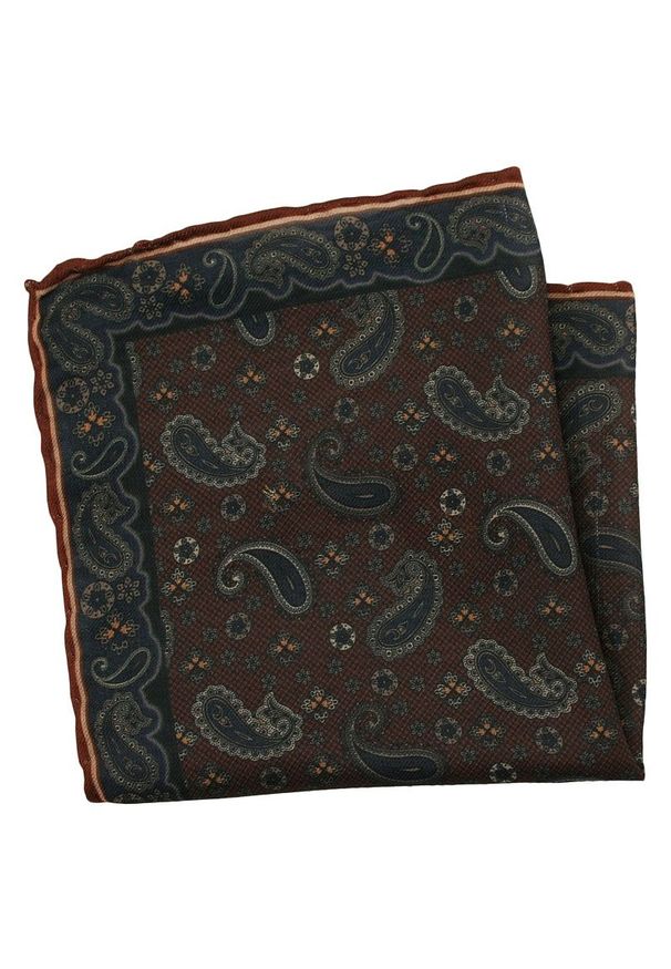 Brązowa poszetka EM Men's Accessories
