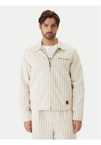 Guess Jeans Kurtka jeansowa M6GN70 D7961 Beżowy Regular Fit. Kolor: beżowy. Materiał: bawełna #1