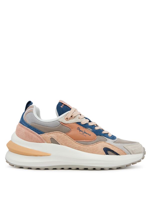 Sneakersy Pepe Jeans. Kolor: brązowy