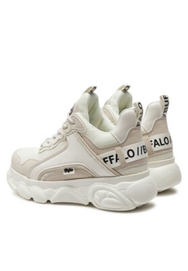 Buffalo Sneakersy Cld Chai 1630425 Biały. Kolor: biały. Materiał: skóra