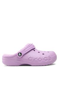 Crocs Klapki 9 Baby Lined Clog 205969-5Q5 Fioletowy. Kolor: fioletowy #2
