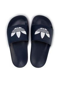 Adidas - adidas Klapki Adilette Lite Slides FU8299 Granatowy. Kolor: niebieski. Materiał: skóra #7