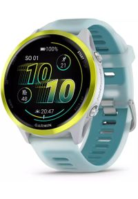 GARMIN - Zegarek sportowy Garmin Forerunner 570 Biało-niebieski (010-02971-01). Kolor: niebieski, biały, wielokolorowy. Styl: sportowy #1