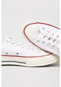 Converse - Tenisówki. Nosek buta: okrągły. Zapięcie: sznurówki. Kolor: biały. Materiał: syntetyk, materiał, guma. Szerokość cholewki: normalna #3