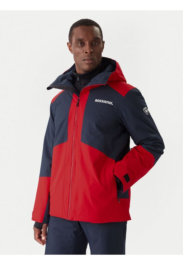 Rossignol Kurtka narciarska Rochrun RLOMJ23 Czerwony Regular Fit. Kolor: czerwony. Materiał: syntetyk. Sport: narciarstwo