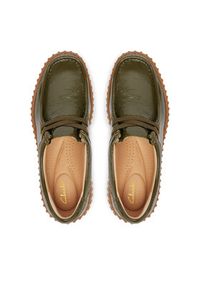 Clarks Półbuty Torhill Bee 26186668 Zielony. Kolor: zielony. Materiał: skóra #5