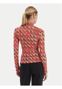 BARDOT - Bardot Bluzka Alba 60287TB Czerwony Slim Fit. Kolor: czerwony. Materiał: syntetyk #4