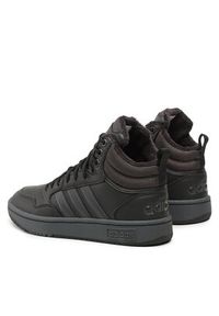 Adidas - adidas Sneakersy Hoops 3.0 GW6421 Czarny. Kolor: czarny. Materiał: materiał