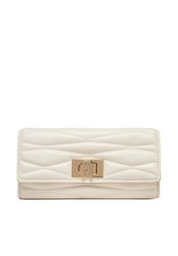 Furla Duży Portfel Damski 1927 PCV0ACO BX3221 PNN00 Écru. Materiał: skóra