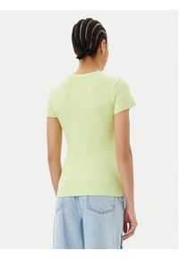 Hugo - HUGO T-Shirt Easy 50523924 Zielony Slim Fit. Kolor: zielony. Materiał: bawełna