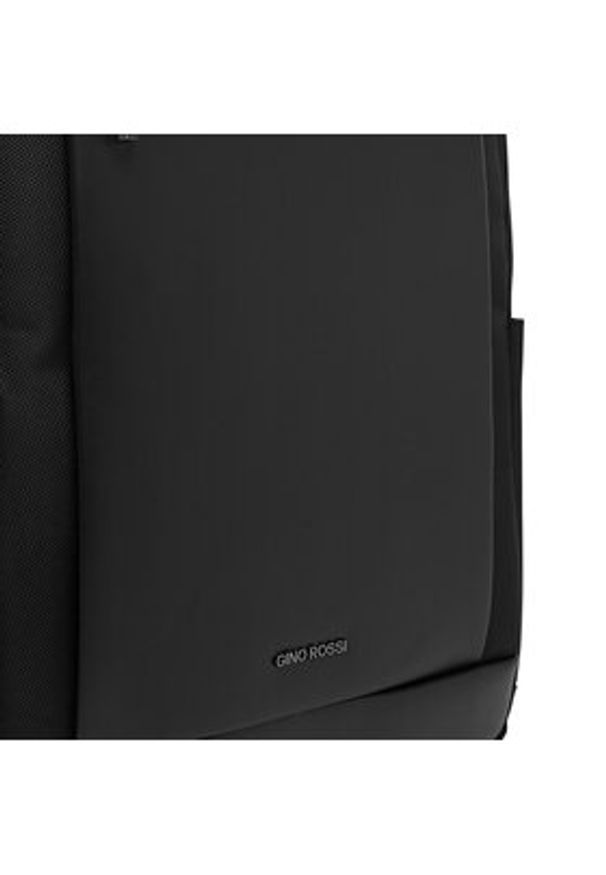 Gino Rossi Plecak C-GIN-E-006-05 Czarny. Kolor: czarny. Materiał: poliester