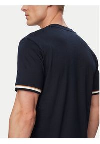 BOSS T-Shirt Iconic 50557198 Granatowy Regular Fit. Kolor: niebieski. Materiał: bawełna #4