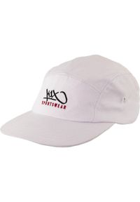 K1X - White K1x Sportswear Cap - unisex oddychająca bawełna. Kolor: biały. Materiał: bawełna #1