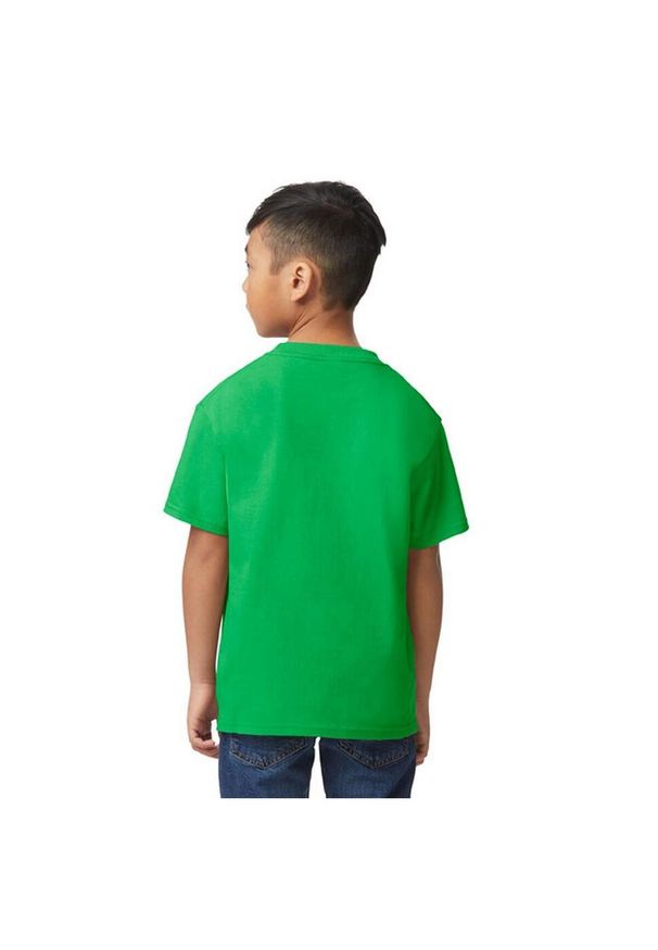 GILDAN - Koszulka Dziecięca Softstyle Midweight T-shirt. Kolor: zielony