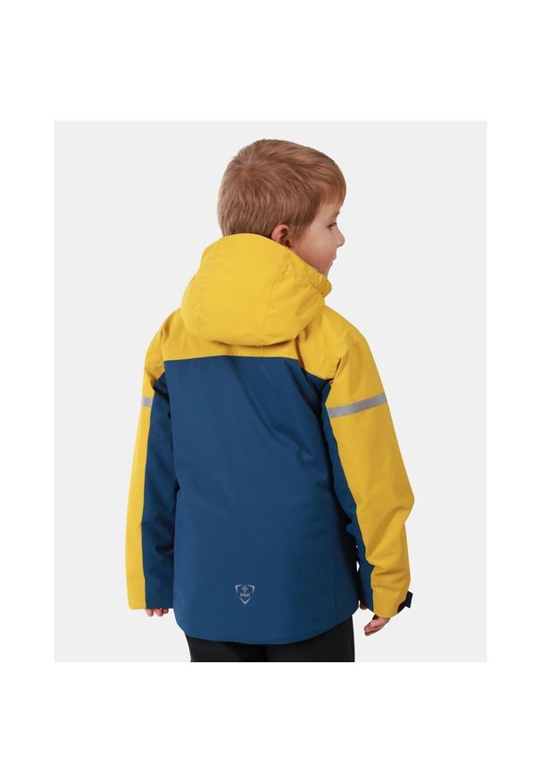 Dziecięca kurtka narciarska Kilpi Ateni. Kolor: żółty. Sezon: zima. Sport: narciarstwo