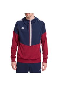 ERIMA - Bluza Erima Squad. Typ kołnierza: kaptur. Kolor: wielokolorowy, niebieski, czerwony. Materiał: dresówka. Styl: sportowy #1