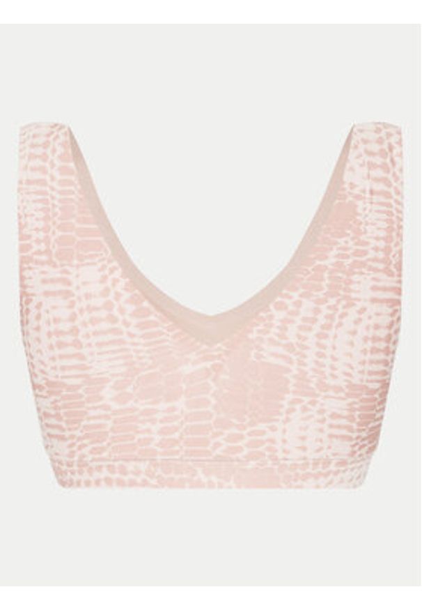 Chantelle Biustonosz top Soft Stretch C11D10 Różowy. Kolor: różowy. Materiał: syntetyk