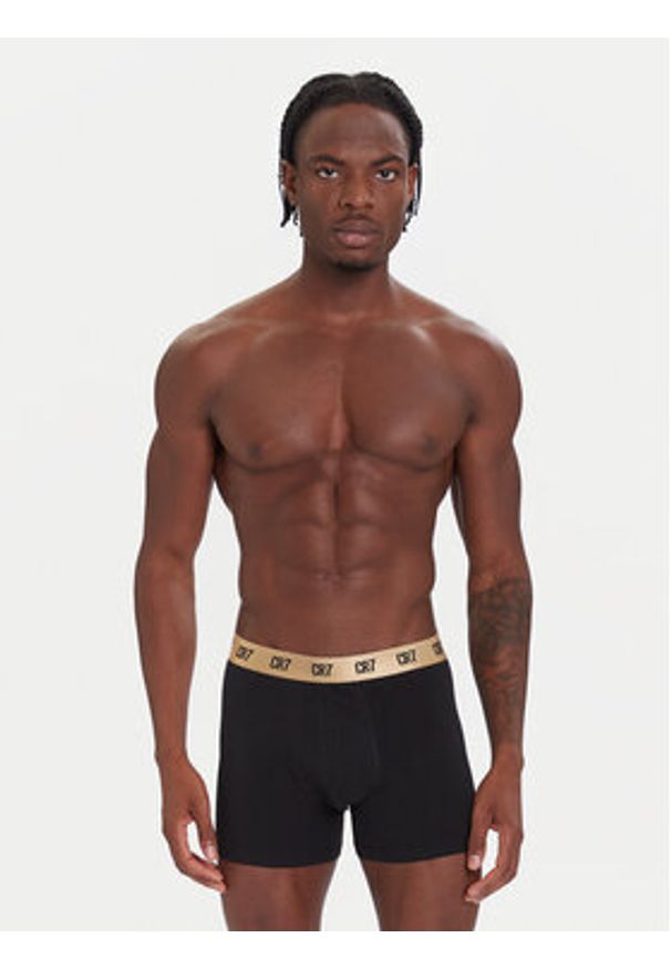 Cristiano Ronaldo CR7 Komplet bokserek 8104-49 Czarny. Kolor: czarny. Materiał: bawełna