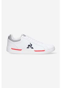 Le Coq Sportif sneakersy skórzane kolor biały Stadium 2220247 2220247-BIALY. Nosek buta: okrągły. Zapięcie: sznurówki. Kolor: biały. Materiał: skóra #1