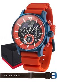 Zegarek męski Vostok Europe VR42-595D734S czerwony. Kolor: czerwony #1