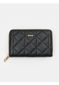 Sinsay - Pikowany portfel - czarny. Kolor: czarny #1