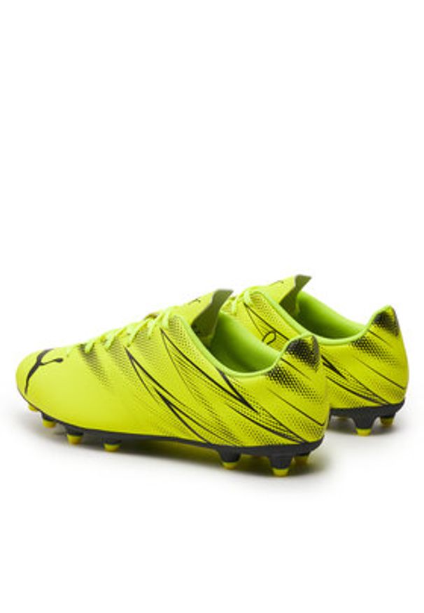 Puma Buty do piłki nożnej Attacanto Fg/Ag 10747707 07 Żółty. Kolor: żółty. Materiał: skóra