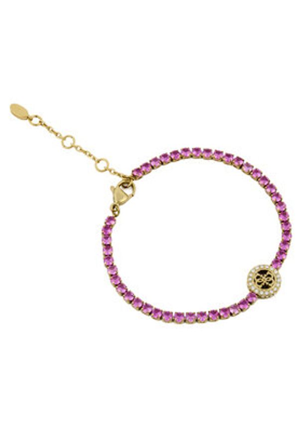 Guess Bransoletka JUBB05 142JW Złoty. Materiał: metalowe. Kolor: złoty