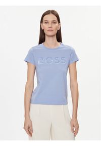 BOSS - Boss T-Shirt Eventsa 50514967 Niebieski Regular Fit. Kolor: niebieski. Materiał: bawełna