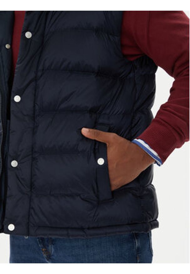 Tommy Jeans Kamizelka DM0DM21777 Granatowy Regular Fit. Kolor: niebieski. Materiał: syntetyk