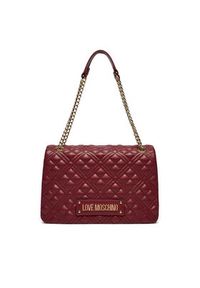 Love Moschino - LOVE MOSCHINO Torebka JC4014PP1LLA0552 Bordowy. Kolor: czerwony. Materiał: skórzane #2