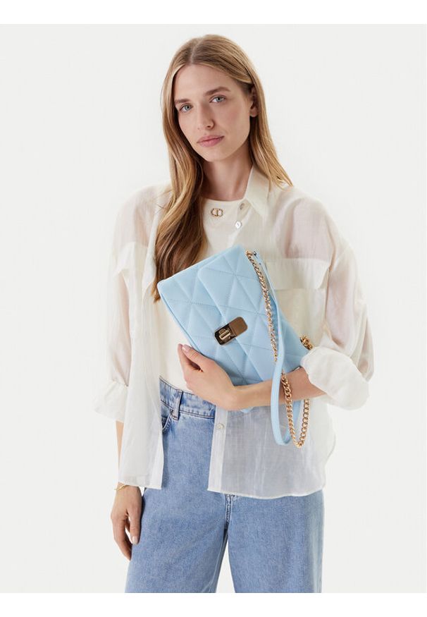 Aldo Torebka Goma 13931851 Błękitny. Kolor: niebieski. Materiał: skórzane