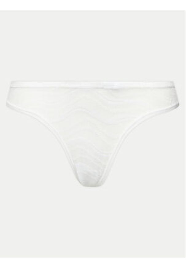 Calvin Klein Underwear Komplet 3 par stringów 000QD5216E Kolorowy. Materiał: syntetyk. Wzór: kolorowy