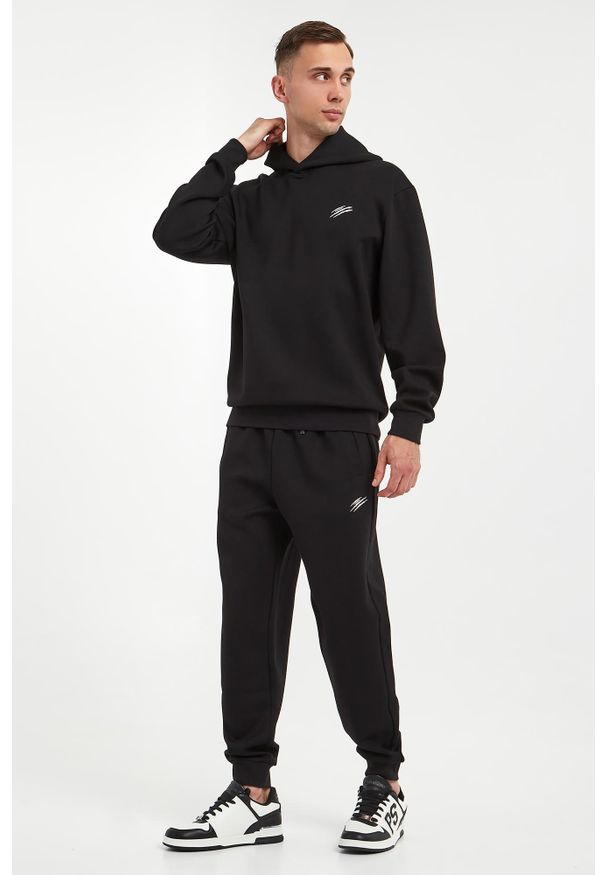 Plein Sport - Bluza męska z kapturem hoodie PLEIN SPORT. Typ kołnierza: kaptur. Styl: sportowy