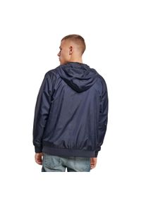 BUILD YOUR BRAND - Kurtka Windrunner Dla Dorosłych Unisex. Kolor: niebieski
