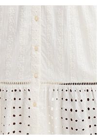 Desigual Sukienka koszulowa Berkeley 24SWVW59 Biały Regular Fit. Kolor: biały. Materiał: bawełna. Typ sukienki: koszulowe #5